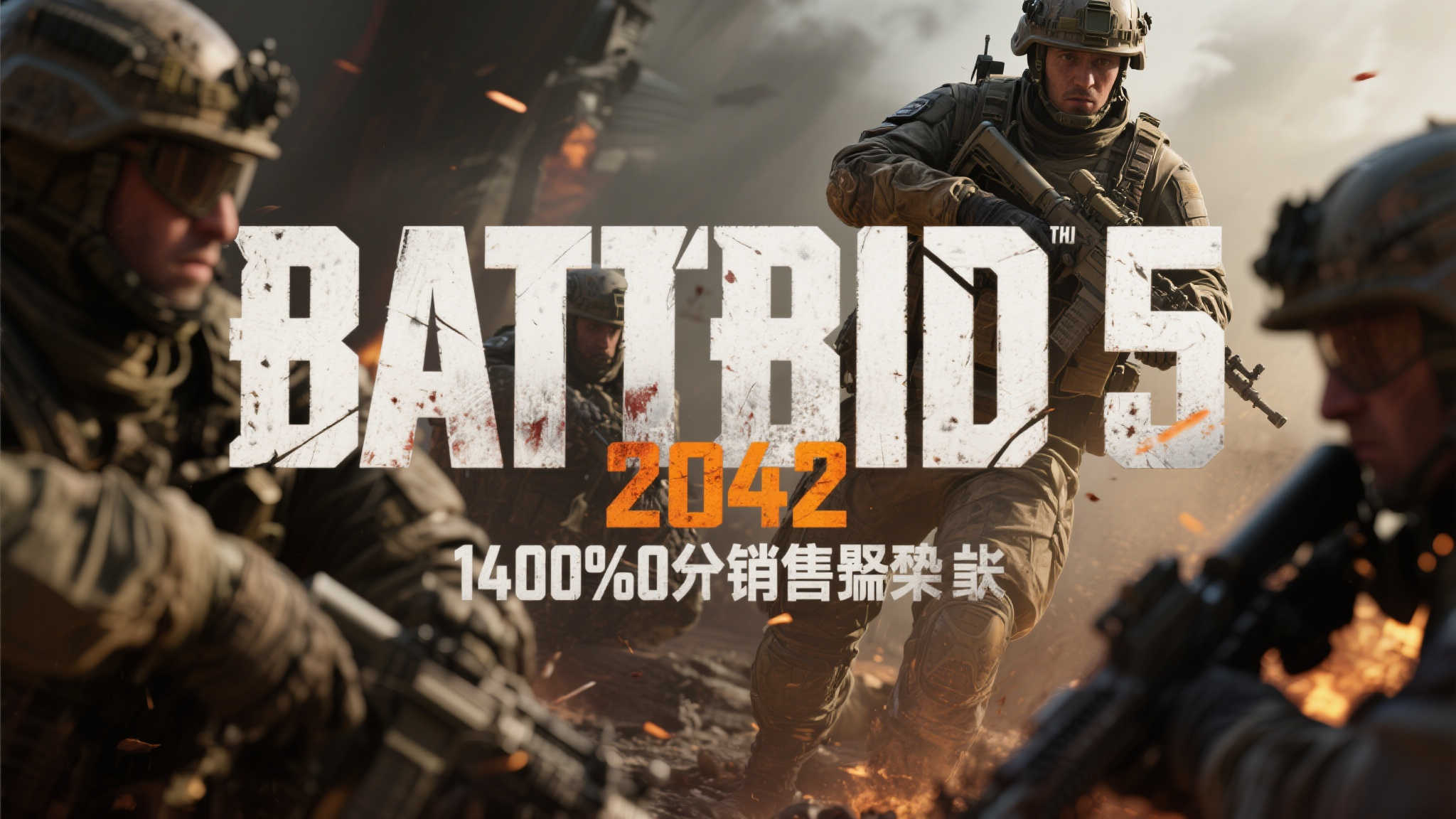 《战地2042》失利助攻，《战地5》销量逆势破1400万！