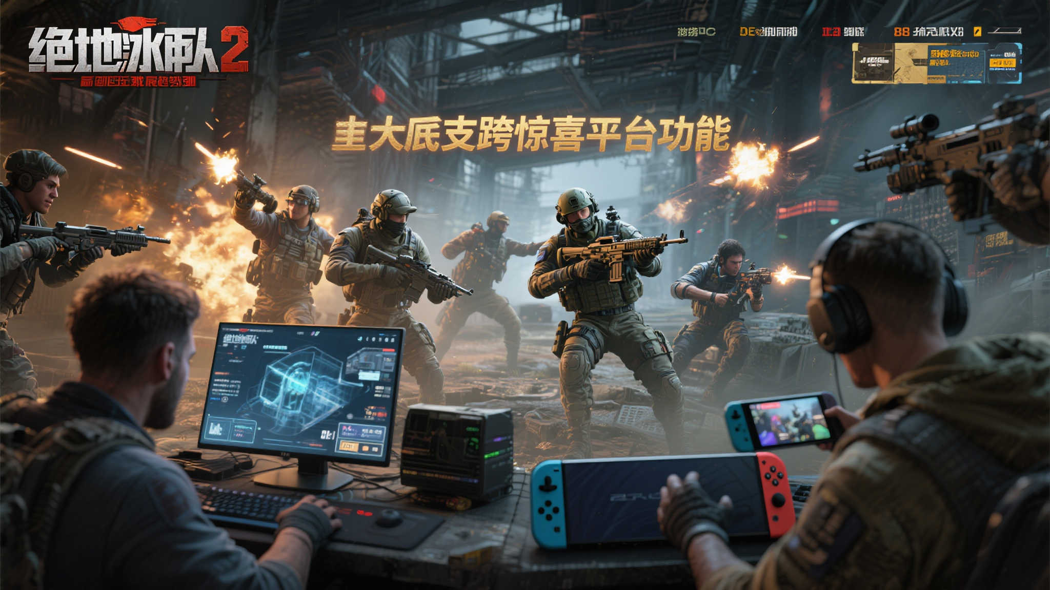 《绝地潜兵2》推出跨平台联机功能,组队不再受限! 《绝地潜兵2》推出跨平台联机功能,组队不再受限!