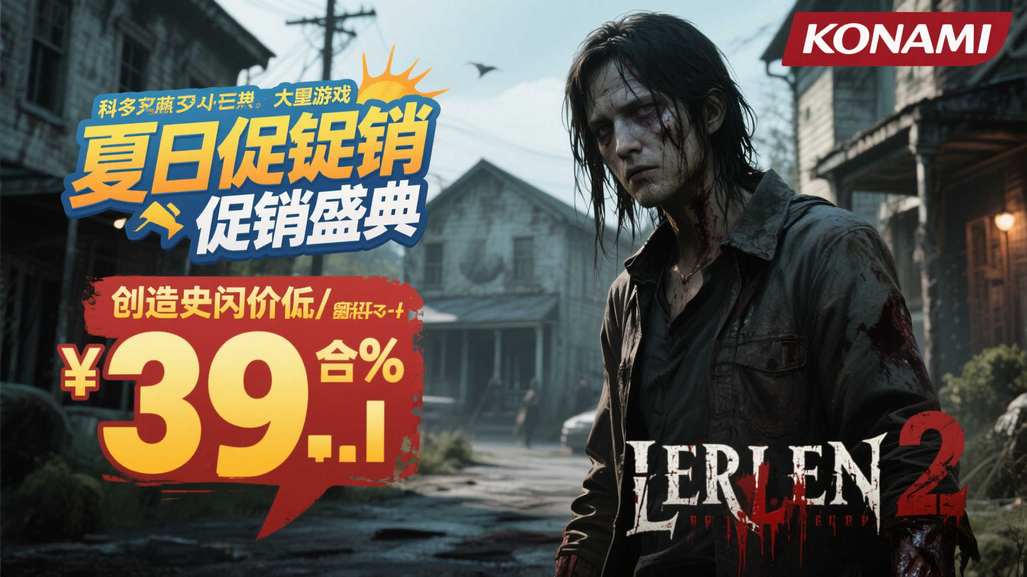 科乐美推出夏季特惠活动，《寂静岭2》历史最低半价登场